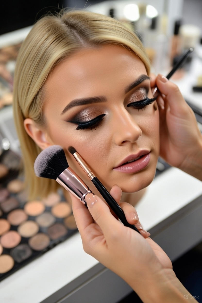 Abend Make-up - Eleganter Look im Aesthetic Center Krystyna