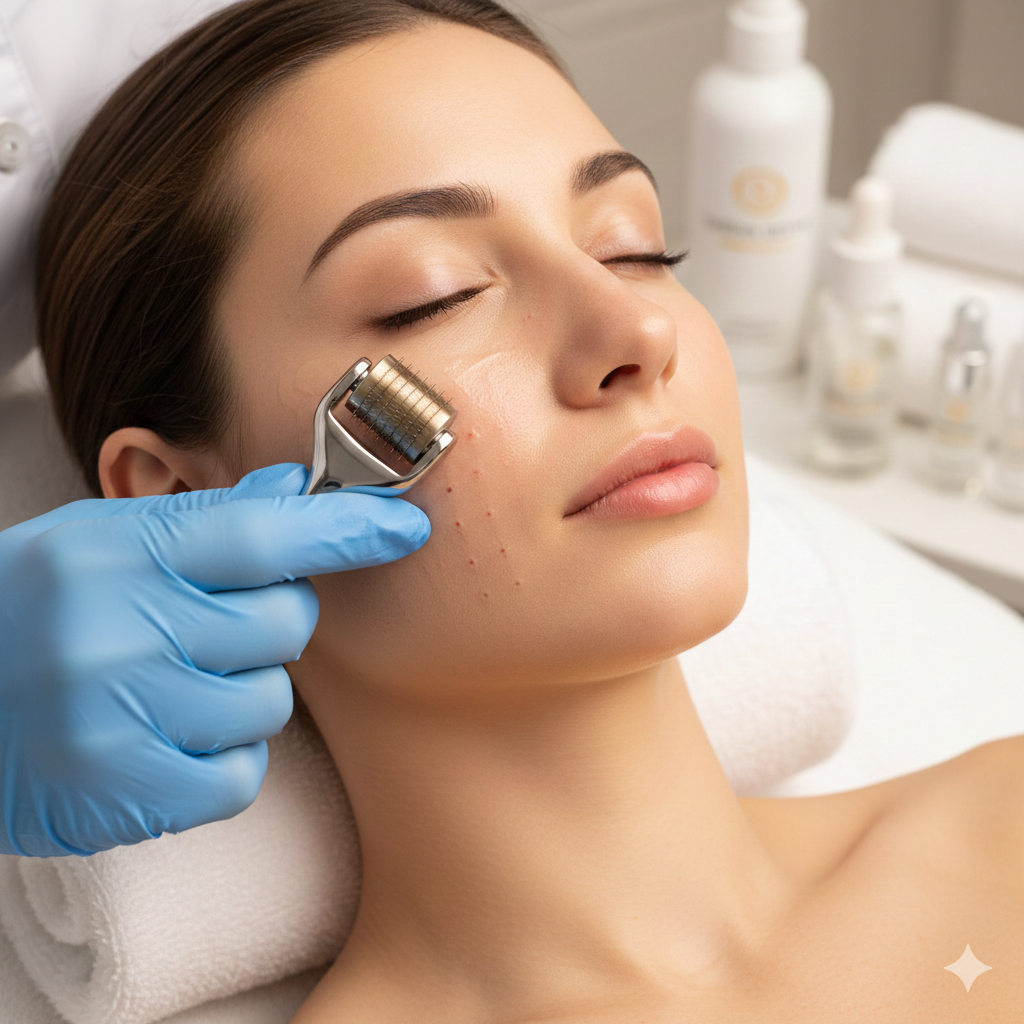 Micro Needling - Förderung der Kollagenproduktion im Aesthetic Center Krystyna